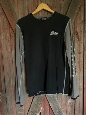 Vintage Indian Motorcycle Long Sleeve Shirt